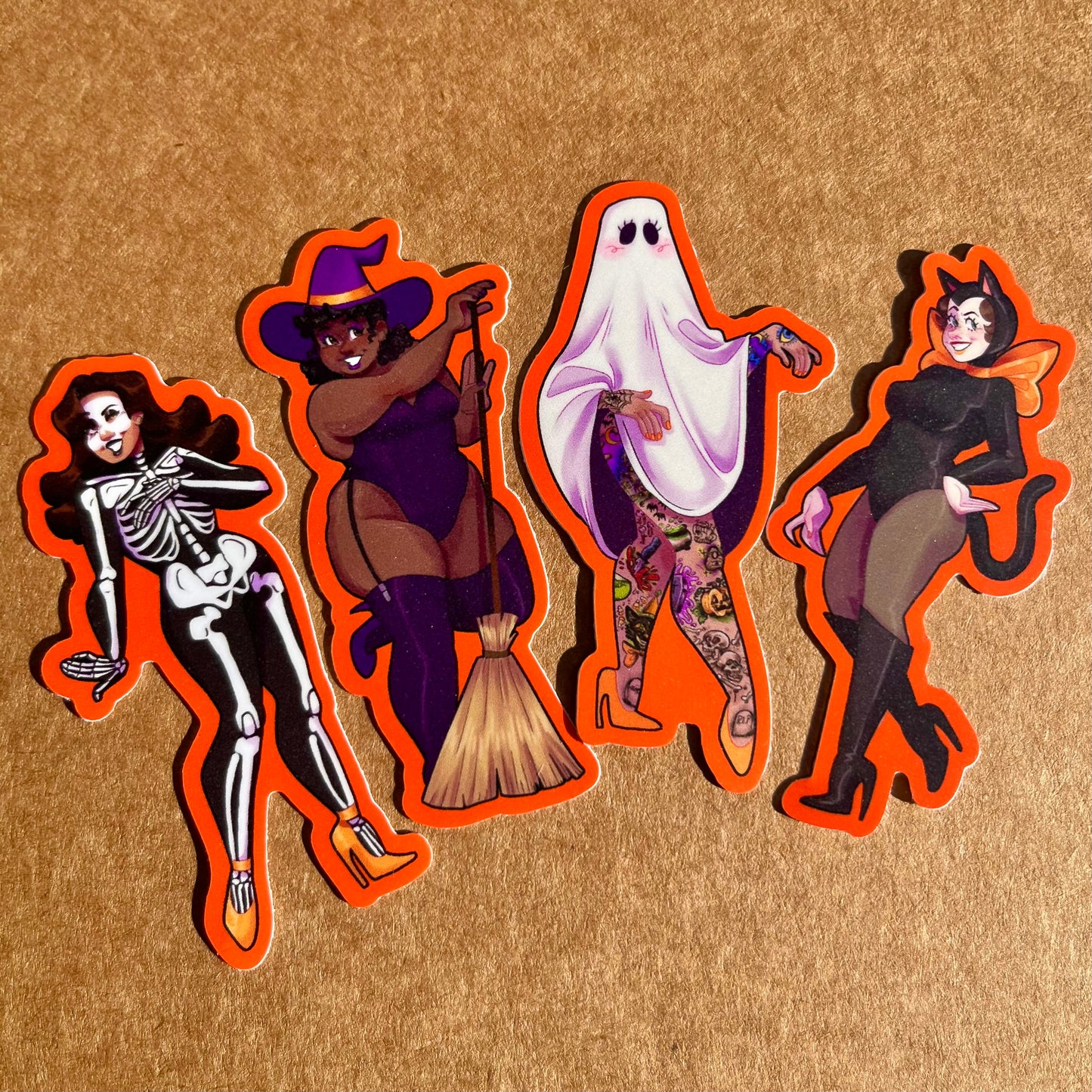 Halloween Girls Sticker Pack!