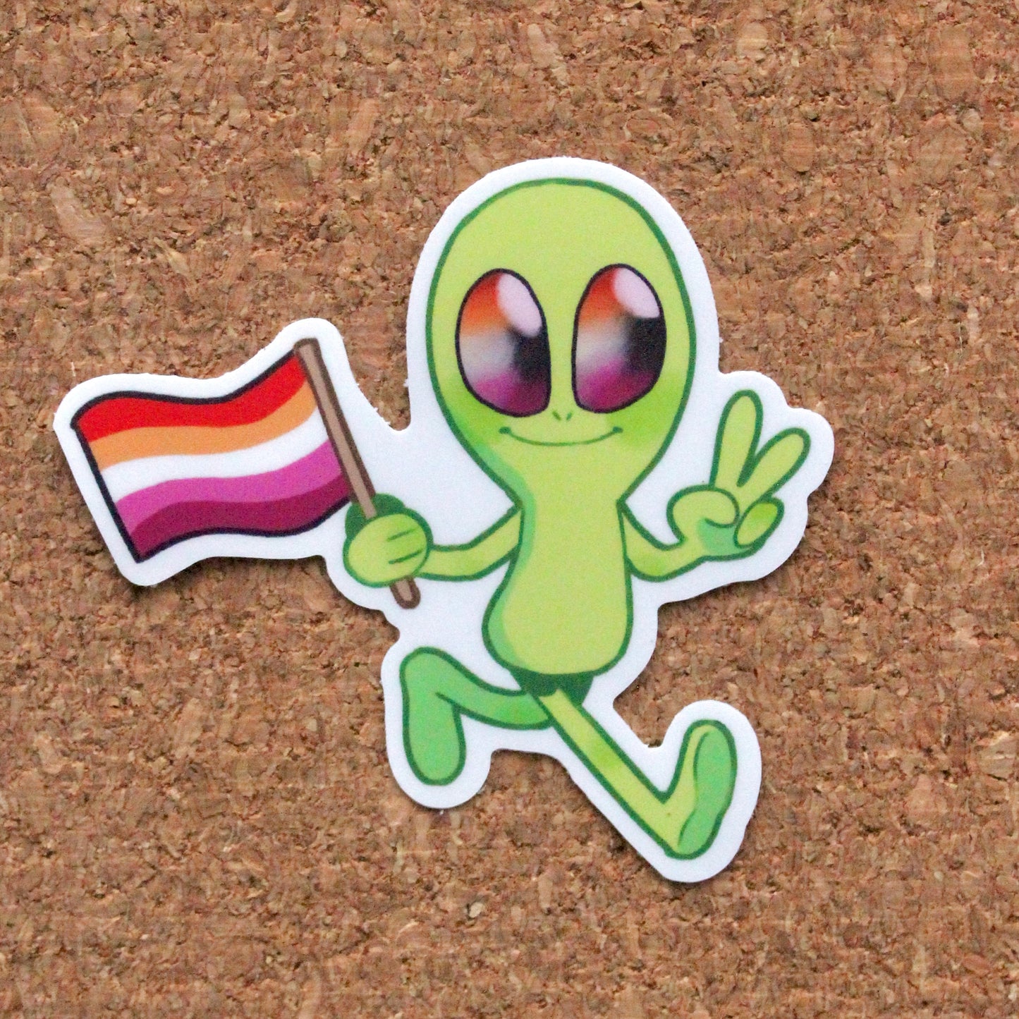 Little Gay-liens Stickers!