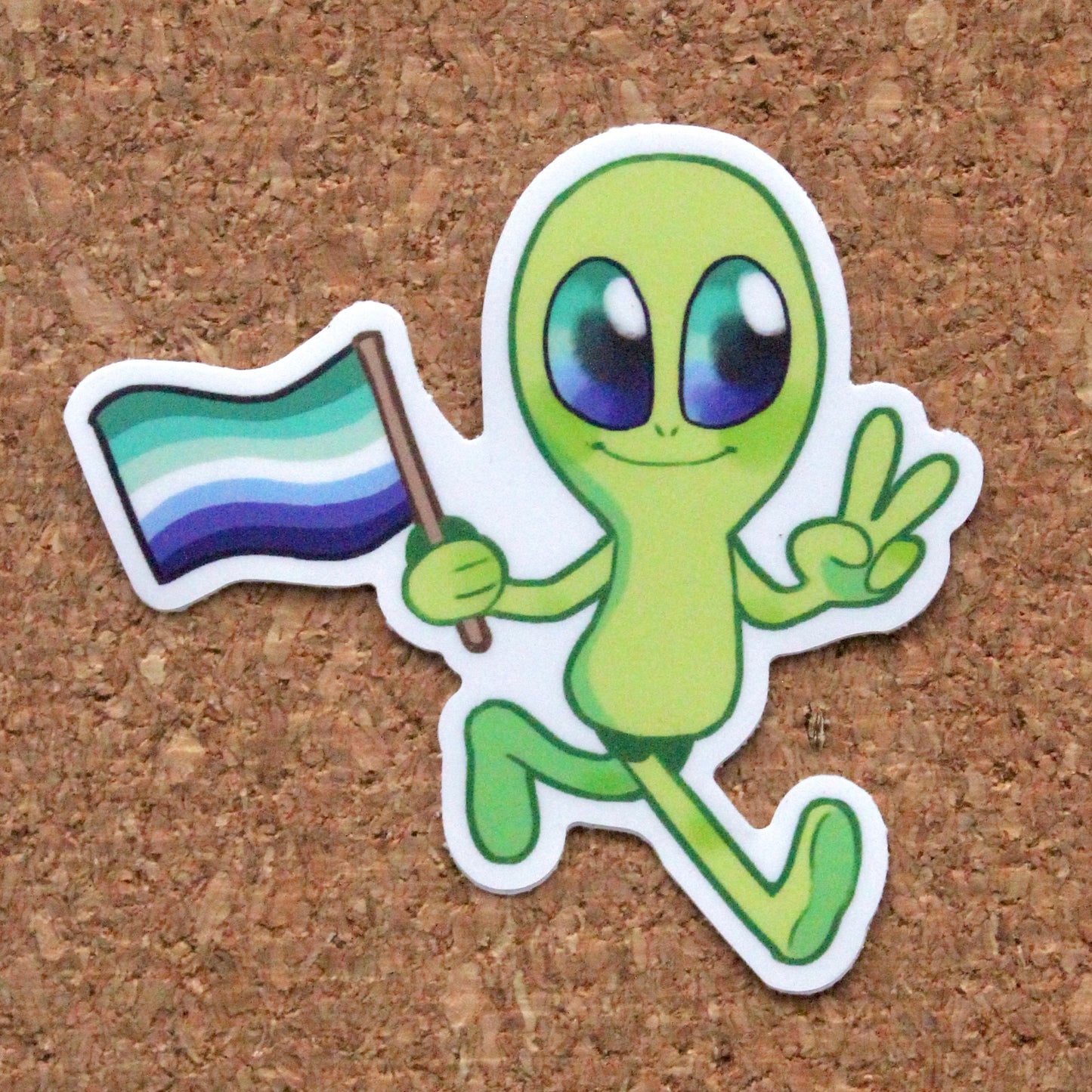 Little Gay-liens Stickers!
